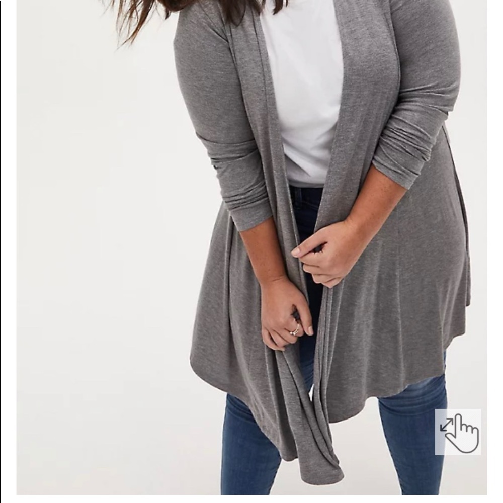 Gray Cardigan